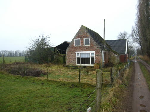 Karakteristiek boerderijtje in de Noordelijke Friese Wouden